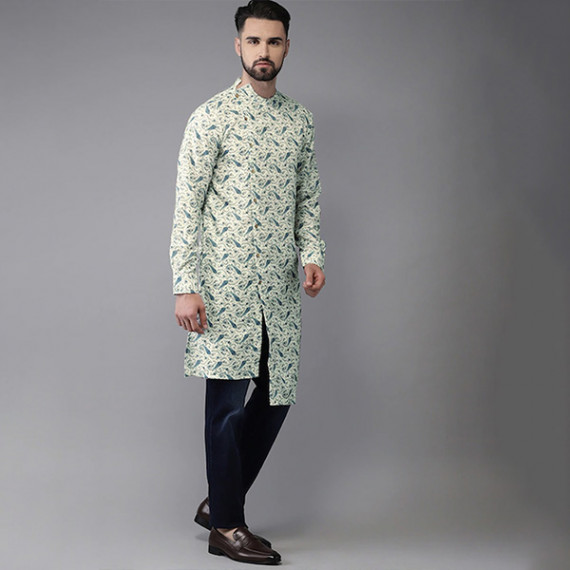 http://13.235.91.190/products/men-sea-green-blue-printed-fusion-straight-kurta