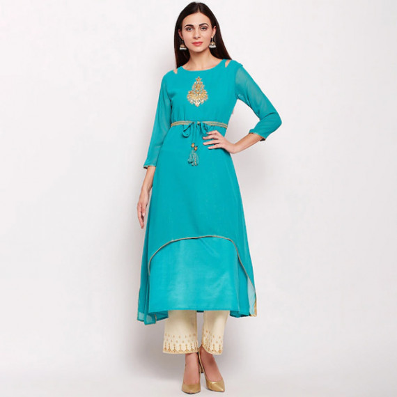 http://13.235.91.190/products/women-teal-embroidered-kurta