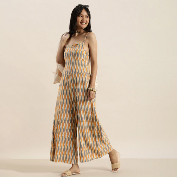 http://13.235.91.190/products/women-mustard-blue-ikat-printed-sleeveless-culotte-jumpsuit