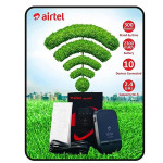 Airtel AMF-311WW Data Card (Black), 4g Hotspot Support with 2300 Mah Battery