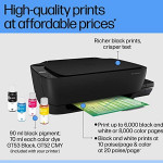 HP Ink Tank 415 Wi-Fi Color Printer, Scanner & Copier with High Capacity Tank for Home/Office, B&W Prints@ 10 Paise/Page*, Color Prints@ 20 Paise/Page