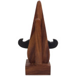 Brown Handcrafted Eyeglass Holder Showpiece