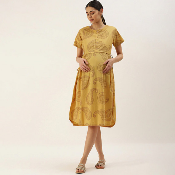 http://13.235.91.190/products/pure-cotton-ethnic-motifs-printed-maternity-a-line-dress