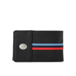 Unisex Black Solid BMW M LS Two Fold Wallet