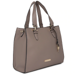 Brown Solid Shoulder Bag