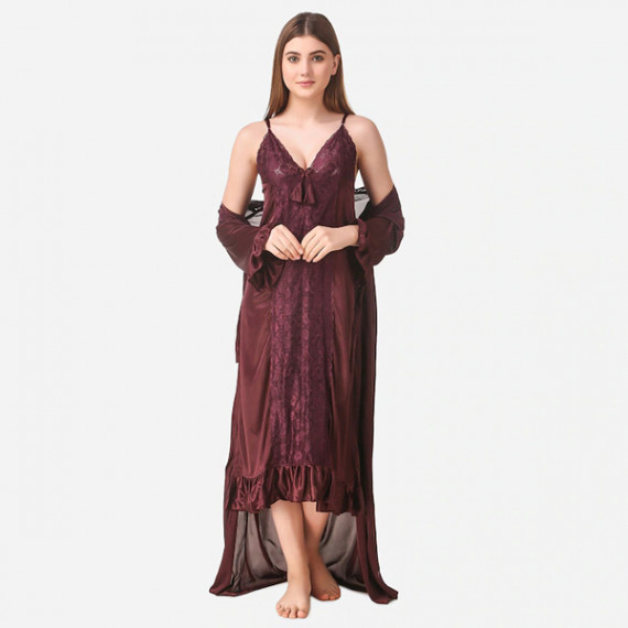 http://13.235.91.190/products/brown-maxi-satin-solid-nightwear-set