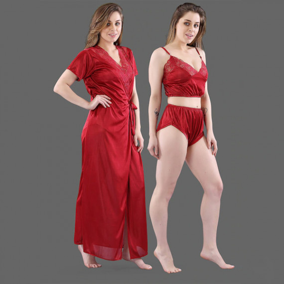 http://13.235.91.190/products/women-maroon-solid-satin-3-piece-nightwear-set